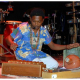 Zé das Congas expõe instrumentos feitos com material reciclado   