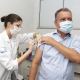 Governador é vacinado contra a Covid-19