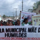 Escola Mãe dos Humildes realiza desfile cívico e lança hino oficial do distrito na quinta