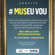 Exposição de painéis gigantes sobre a cidade de Salvador