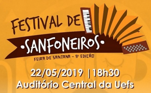 Festival de Sanfoneiros da Uefs realiza grande final nesta quarta-feira (22)
