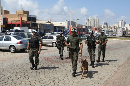 Mais de 2.300 militares federais já atuam nas ruas de Salvador e no interior da Bahia