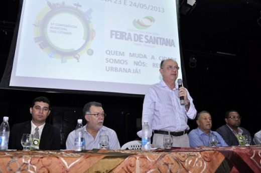 Prefeito abre a 5ª Conferência das Cidades