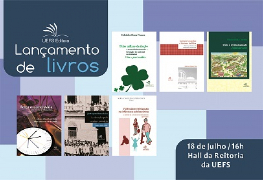 UEFS Editora lança seis novos títulos