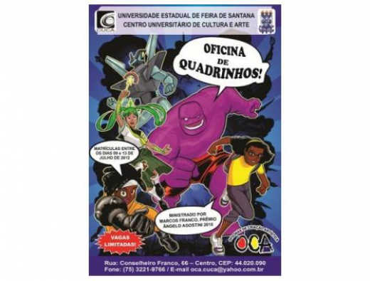 Oficina de Quadrinhos do Cuca 2012.2