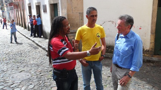 Olodum grava programa para BBC de Londres no Pelourinho