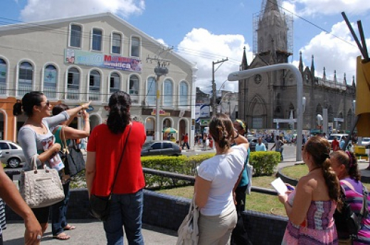 Pontos de atração turística visitados