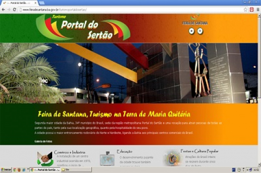 Lançado site de turismo de Feira