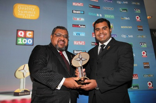 Empresário feirense recebe prêmio de qualidade nos Estados Unidos