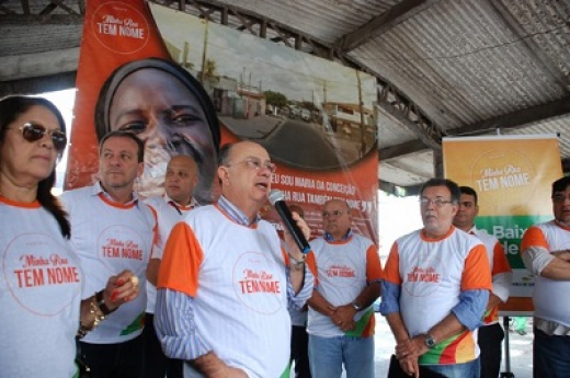 Lançado Projeto Minha Rua Tem Nome