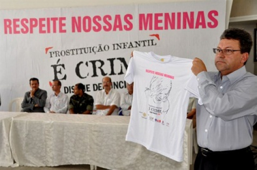 Campanha de combate à prostituição infantil