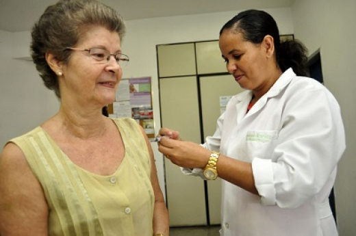 Feira passa da meta de vacinação