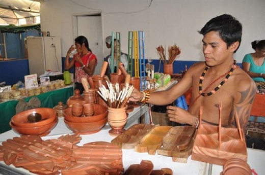 Cultura indígena presente na Expofeira