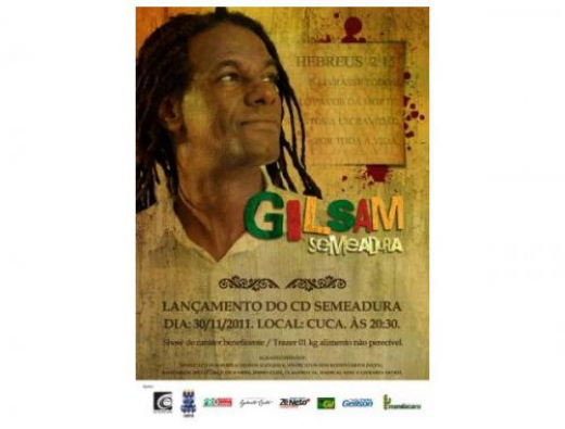 O Reggaeman Gilsam lança CD Semeadura em Feira de Santana