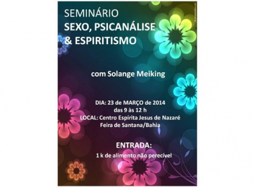 Seminário Sexo, Psicanálise & Espiritismo
