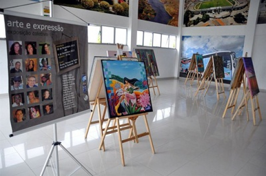 Exposição Arte e Expressão continua até janeiro