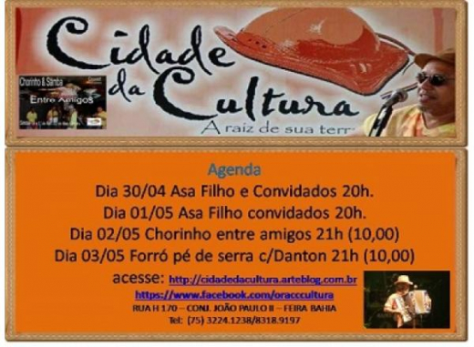 O que acontece na Cidade da Cultura