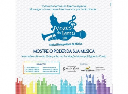 Festival Vozes da Terra abre inscrições