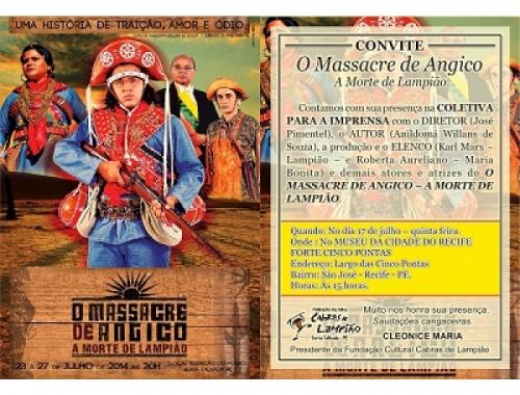 Coletiva de imprensa sobre O Massacre de Angico