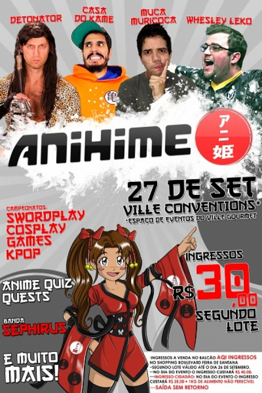 AniHime - Cultura Oriental em Feira de Santana 2015