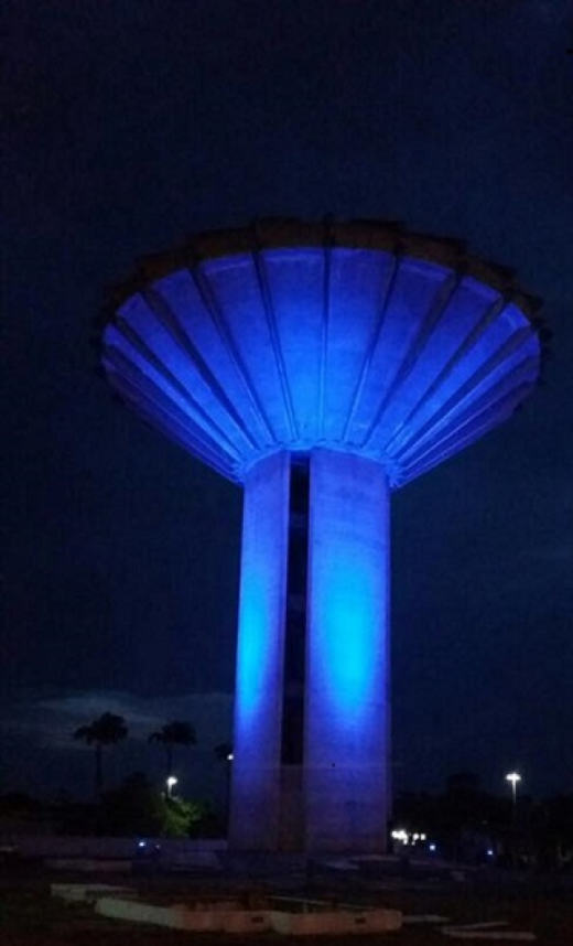 Reservatório de Água do Tomba ganha iluminação cênica