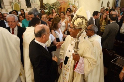 Prefeito pede a proteção divina para seu mandato