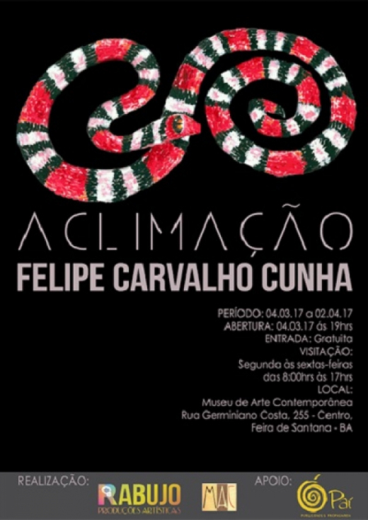 Abertura da Exposição “Aclimação”de Felipe Carvalho e Lançamento do livro de Heloísa Lima