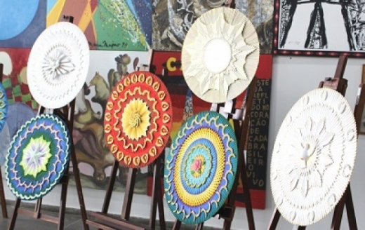 Exposição de Mandalas na Biblioteca Central da Uefs