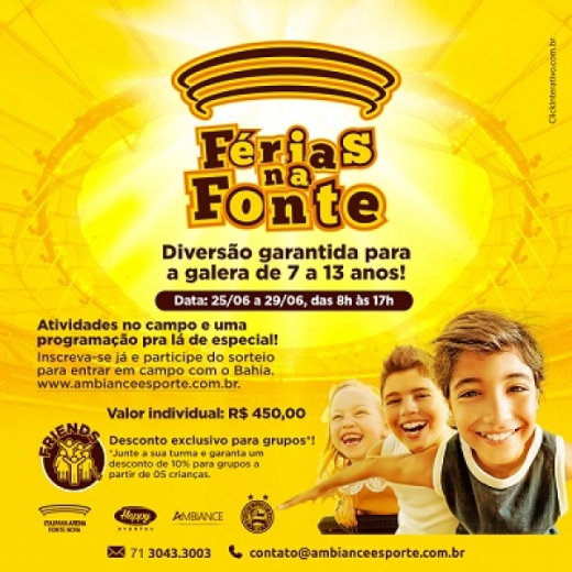Arena Fonte Nova promove programação especial