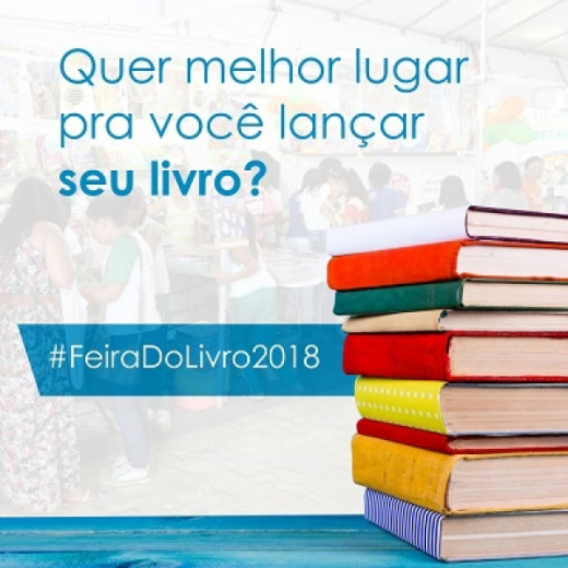 Feira do Livro inscreve para lançamento de livros