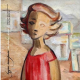Obras de Lygia Sampaio expostas  na Galeria Carlo Barbosa   