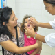 Mais de 18 mil crianças vacinadas contra pólio